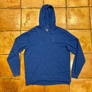 Men’s Large Blue Pullover Hoodie